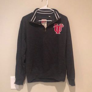 University of Tampa quarterzip fleece pullover
